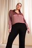 Immagine di CURVY GIRL ELEGANT SATIN BLOUSE